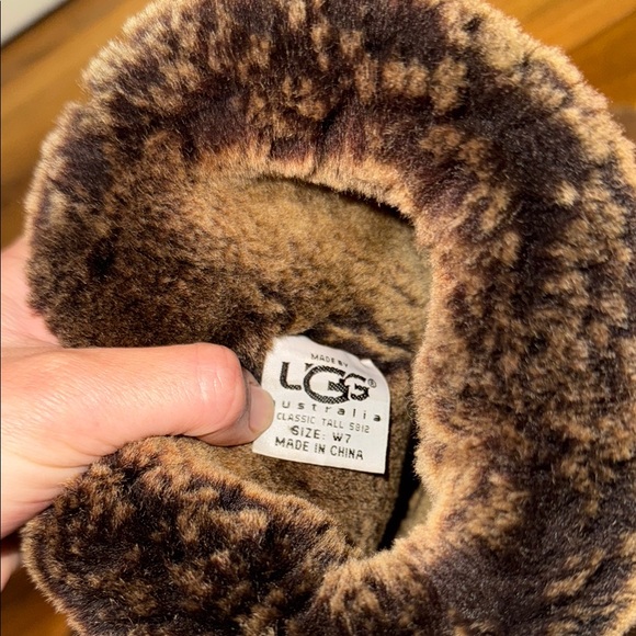 Rustic copper Retro Ugg Boots size 7.5 Leather Tall Boots - Picture 7 of 7